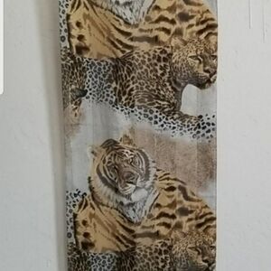 Vintage Tiger & Leopard Scarf